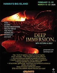 Deep Immersion Retreat Hawaii 2026