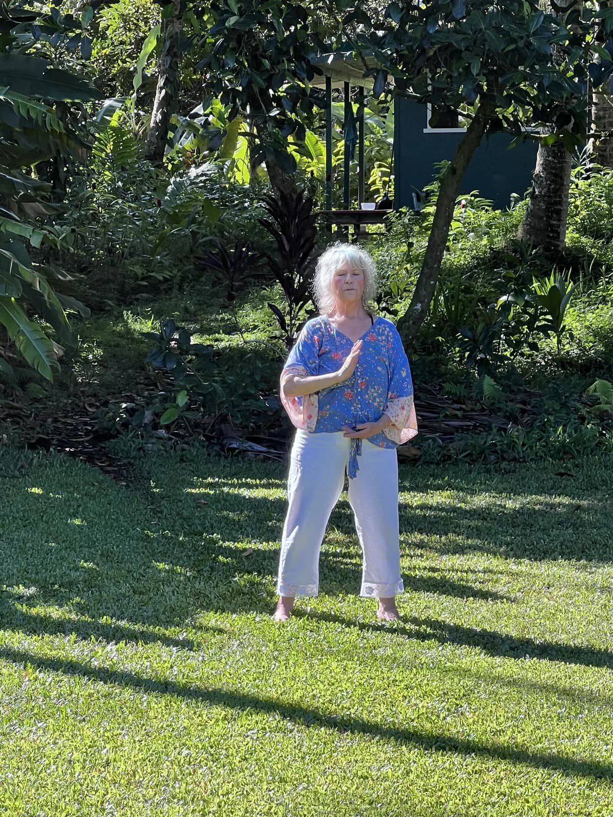 Coco Wasi structure and palms